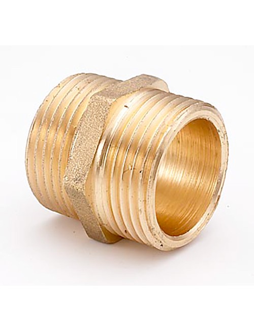 Contrarrosca 1/2" x 1/2" latón