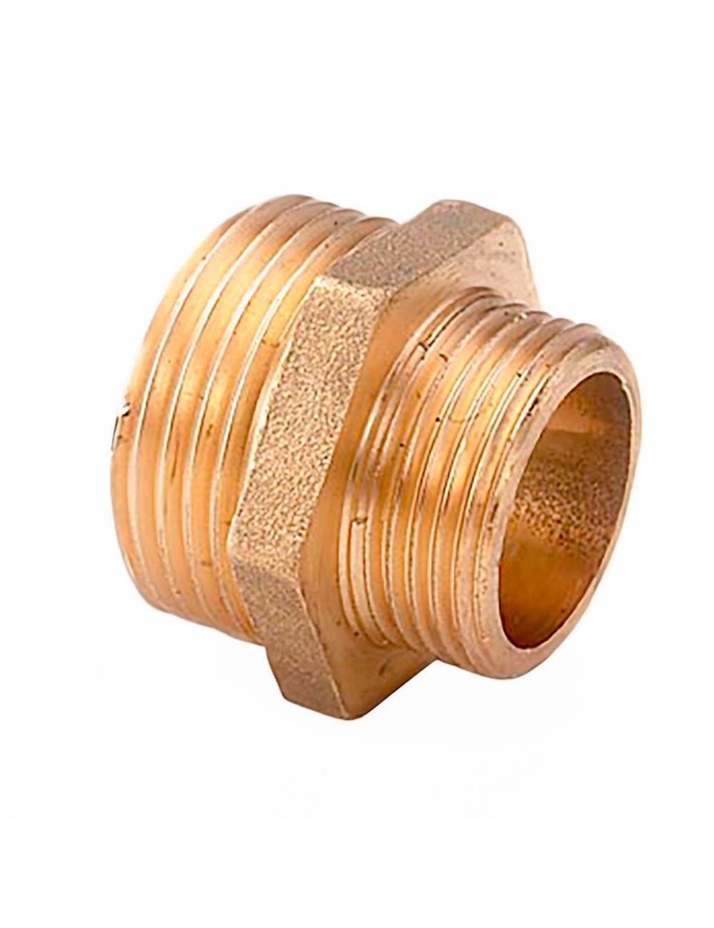 Contrarrosca reducida 3/8" x 1/2" latón