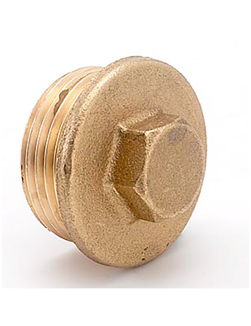 Tapon ciego m 3/4" latón
