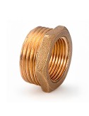 Reducción hexagonal m-h 1/2" x 3/8" latón