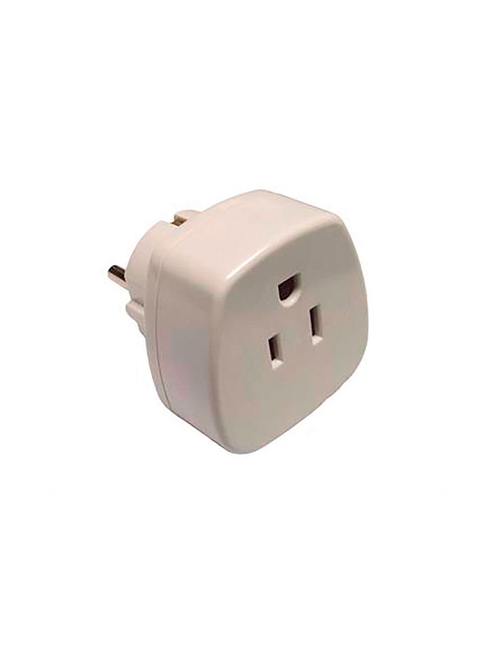 Adaptador estados unidos a europeo 16 a 250 v blanco (retractilado)