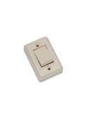 Interruptor superficie 6 a 250 v blanco marfil (retractilado)