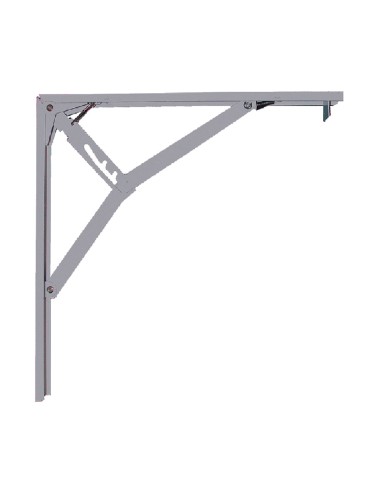 Escuadra 3 posiciones plm06 cromo brillo 400 x 400 mm