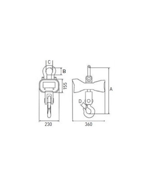 Báscula de Grúa KW 50