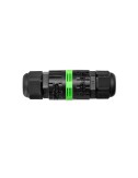 Conector estanco ip68 lineal 2 polos + tierra