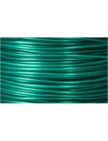 Cordón multifilamento revestido pvc verde, calibre 5 mm x 100 m