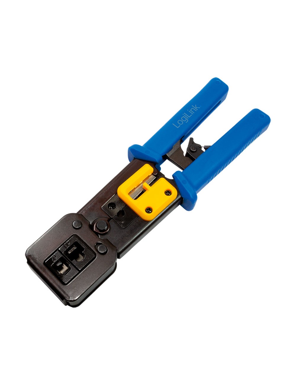 Crimpadora para conectores dobles rj11/12/45 y mp0027