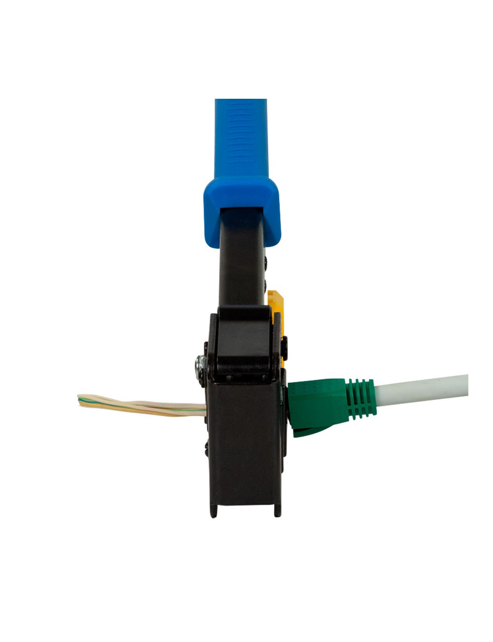 Crimpadora para conectores dobles rj11/12/45 y mp0027