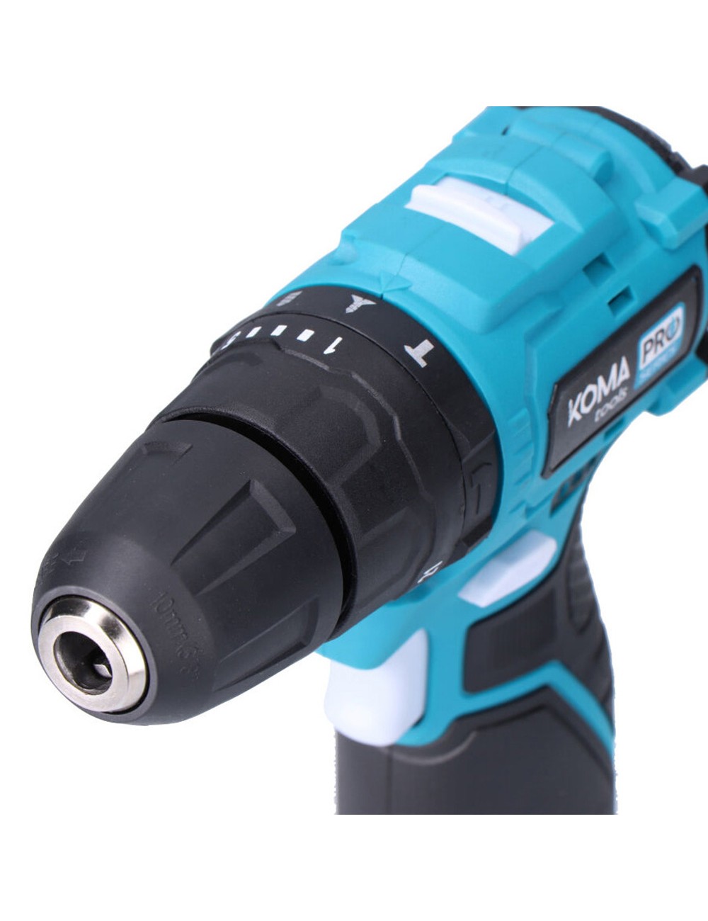 Kit taladro percutor brushless 12 v con accesorios, bateria y cargador