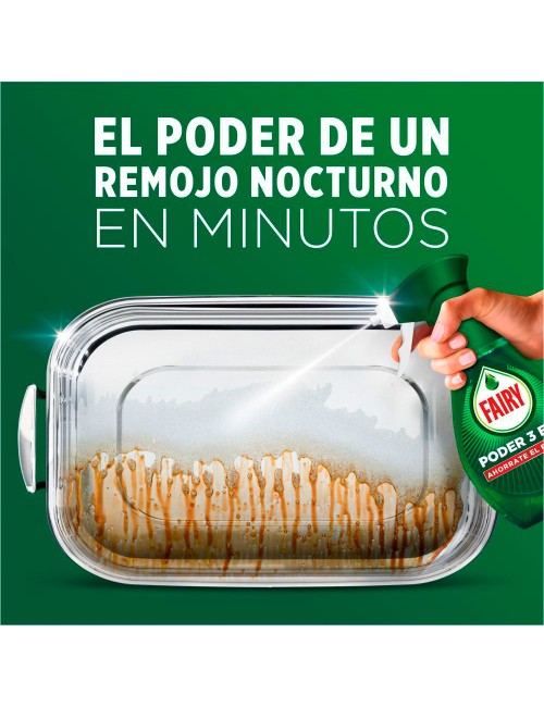 Spray vajillas sin remojo poder 3 en 1 500 ml