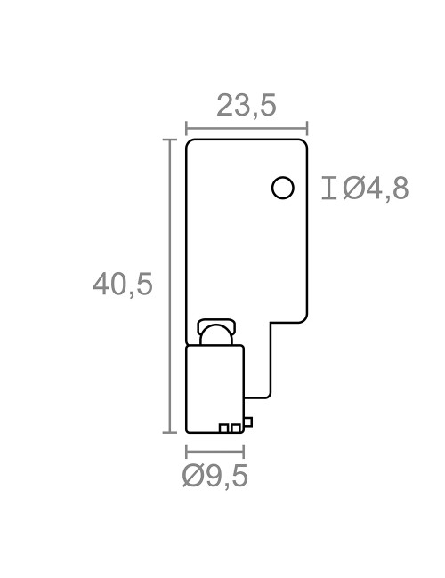 Llave bruto candado cn12/cn13/cn14 niquel