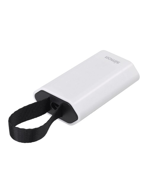 Base móvil 2p+tt schuko salida frontal 10 a 250 v~ facil extraccion blanca