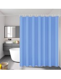 Cortina de baño basic azul 140 x 180 cm