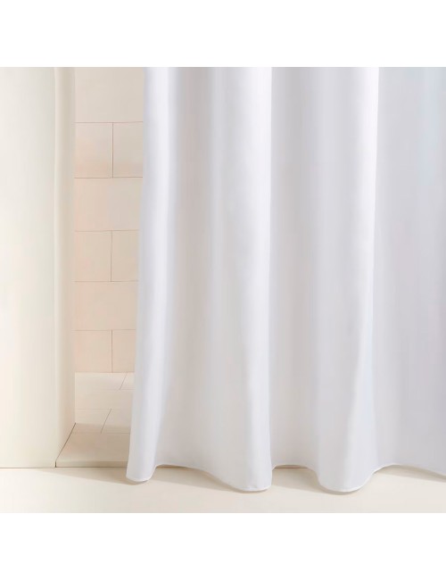 Cortina de baño basic blanca 180 x 180 cm
