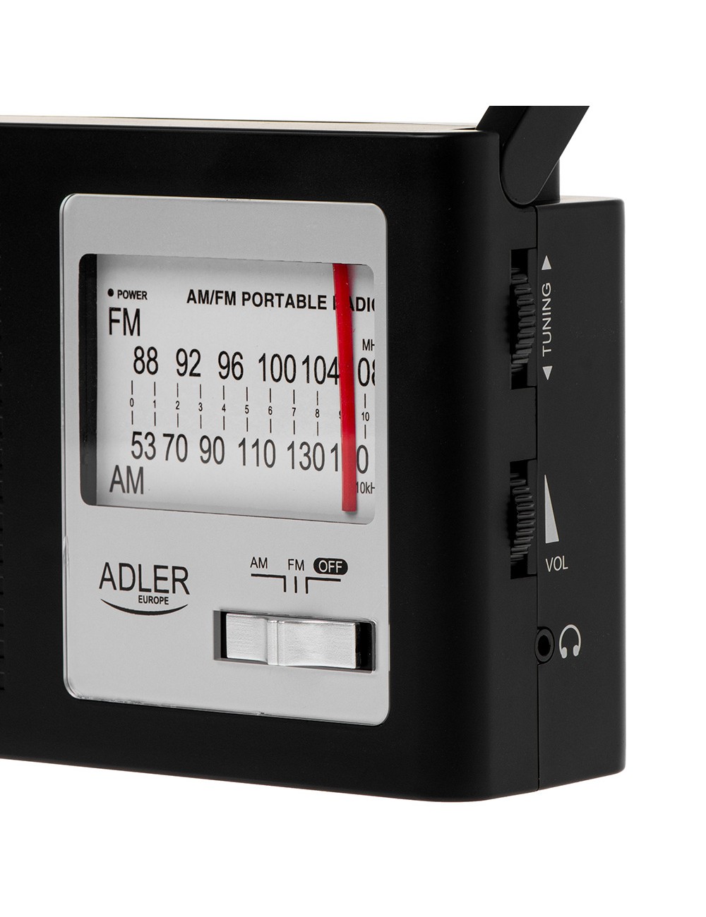 Radio am/fm ad 1909, 15,5 x 21 x 6 cm