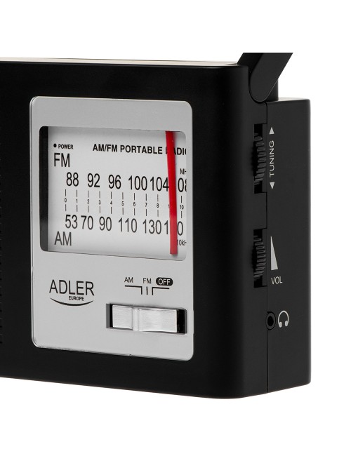 Radio am/fm ad 1909, 15,5 x 21 x 6 cm