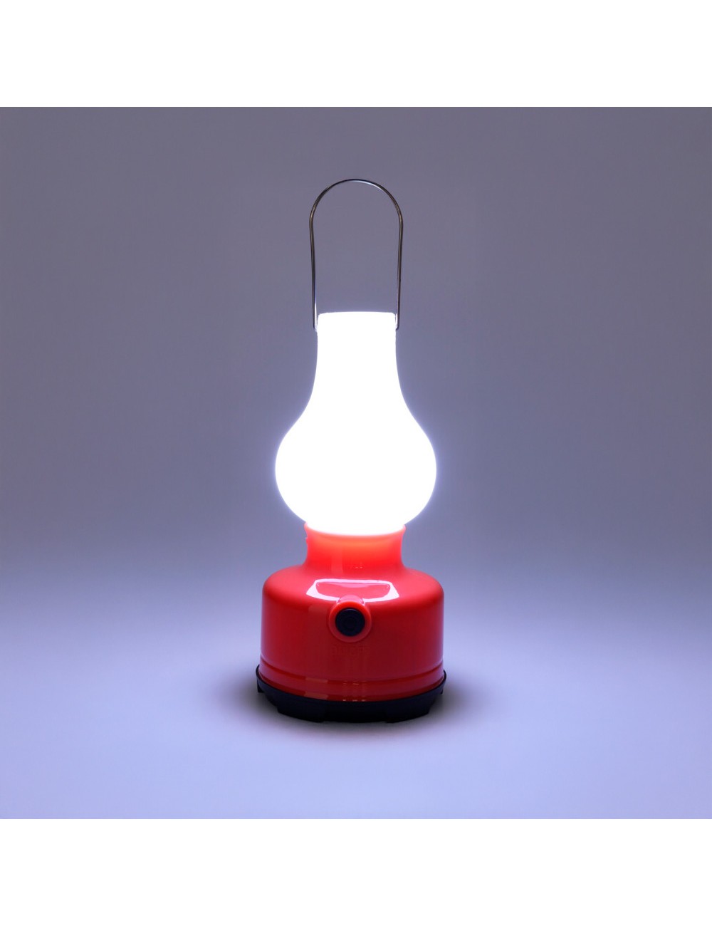 Quinqué led para camping, 3 x aa (no incluidas), colores surtidos, 8 x 8 x 17 cm