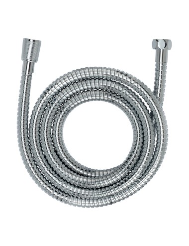 Flexo de ducha de acero inoxidable 150 cm cromo