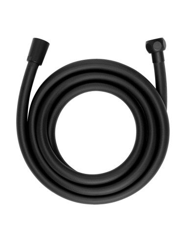 Flexo de ducha design 175 cm negro mate