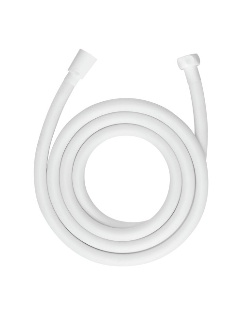 Flexo de ducha design 175 cm blanco mate