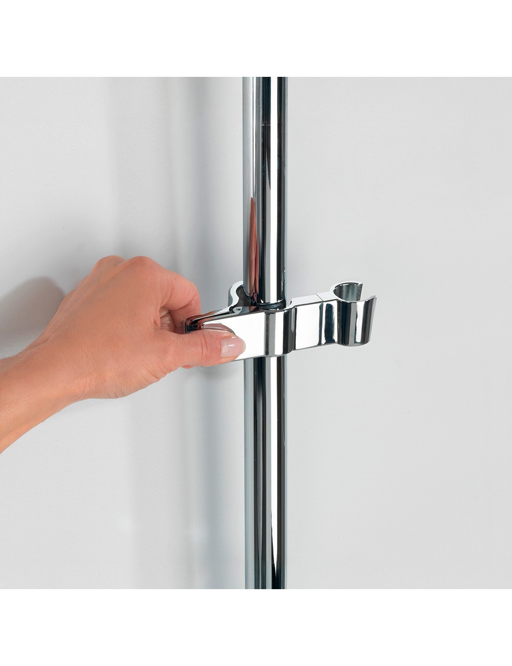 Soporte ajustable para cabezal de ducha metal