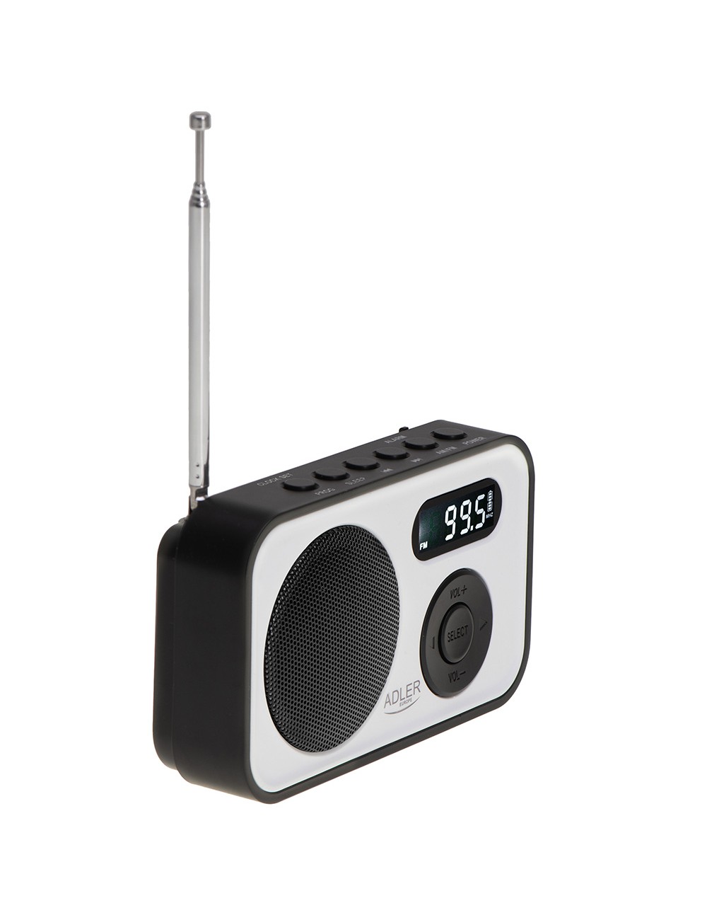 Radio digital pll am/fm ad 1906, 12,5 x 3 x 7,5 cm