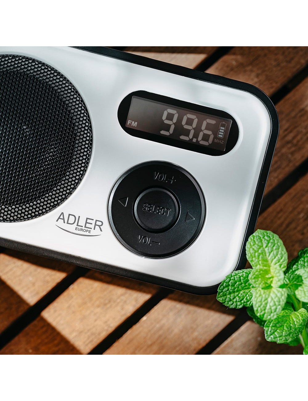 Radio digital pll am/fm ad 1906, 12,5 x 3 x 7,5 cm