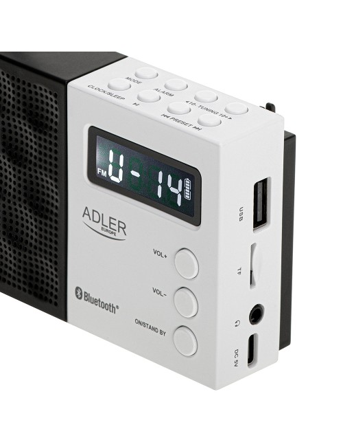 Radio digital pll fm ad 1908, 12,5 x 3 x 7 cm