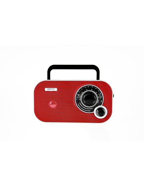 Radio am/fm cr 1140 roja, 21 x 5,6 x 12 cm