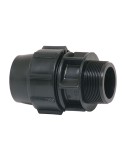 Enlace mixto rosca macho polipropileno 20 mm x 1/2"
