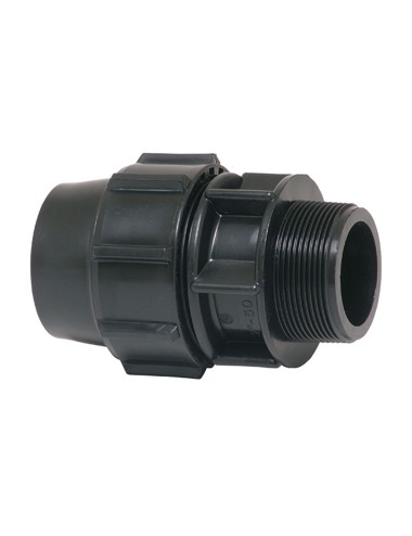 Enlace mixto rosca macho polipropileno 25 mm x 3/4"