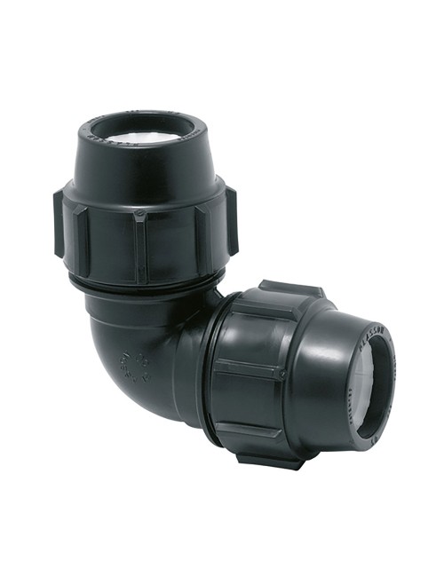 Codo 90° polipropileno 25 mm