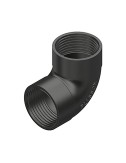 Codo 90° rosca hembra polipropileno 3/4"