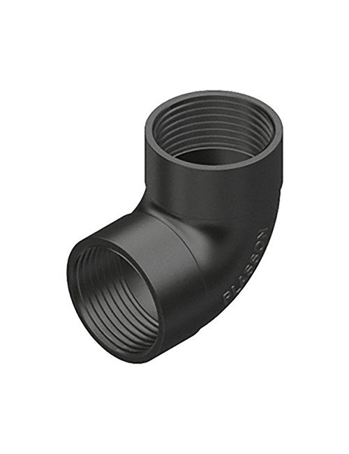 Codo 90° rosca hembra polipropileno 1"
