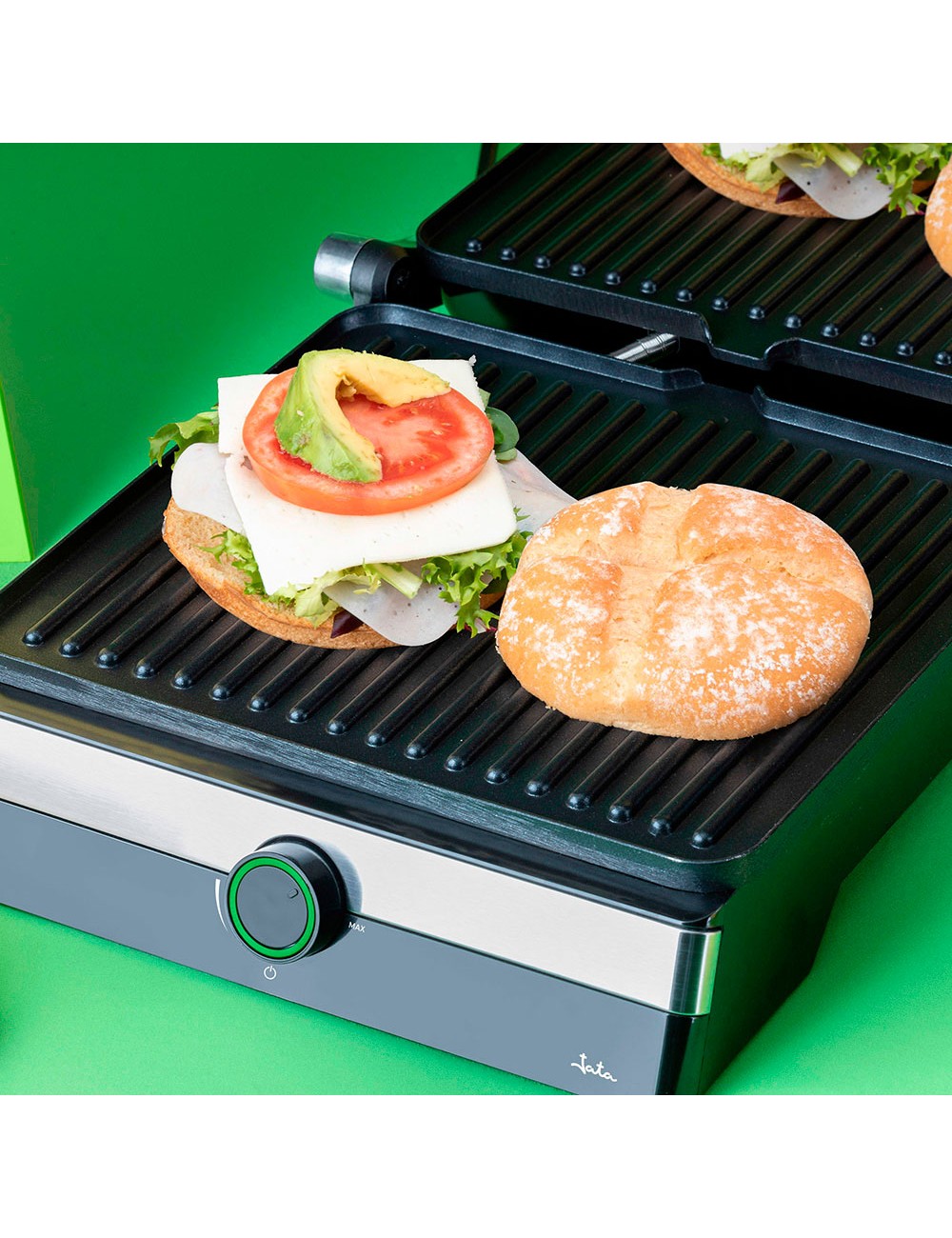 Grill de asar doble 2000 w