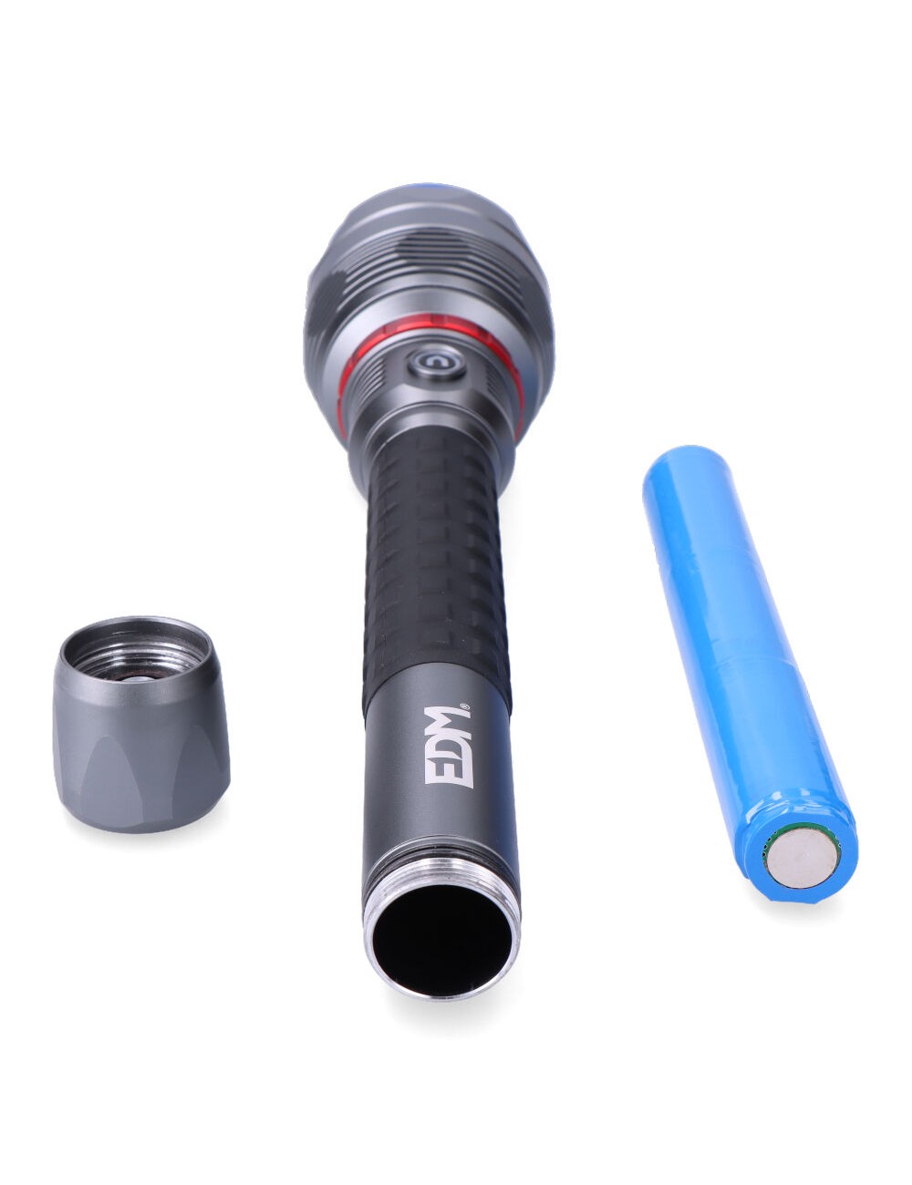 Linterna led de largo alcance 23000 lm