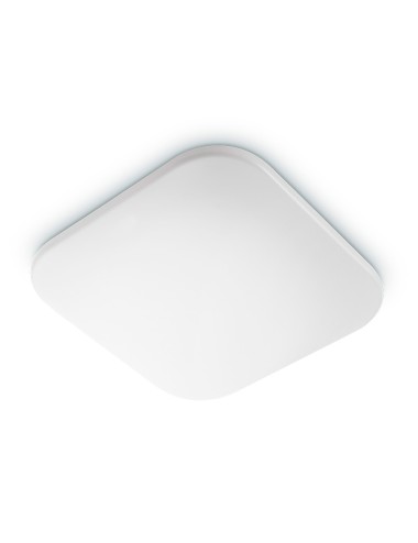 Plafón led cuadrado mauve 24 w 4000 k 3000 lm 43 x 43 x 7,5 cm