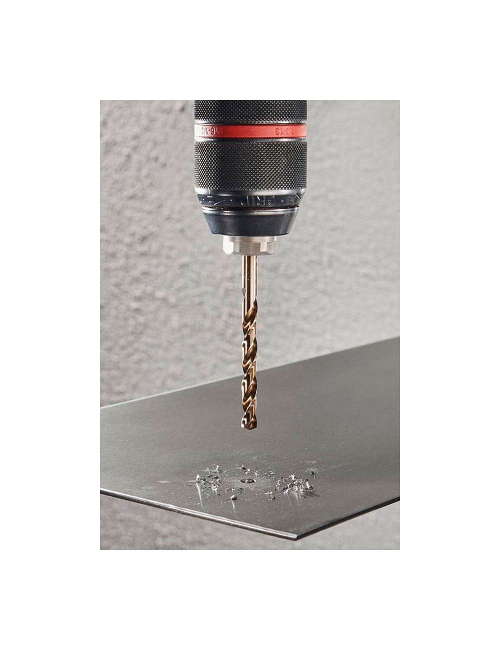 Broca para metal hss cobalto rectificada, ø6,00 x 93 mm