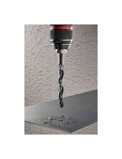 Brocas para metal, madera y piedra, juego 9 piezas