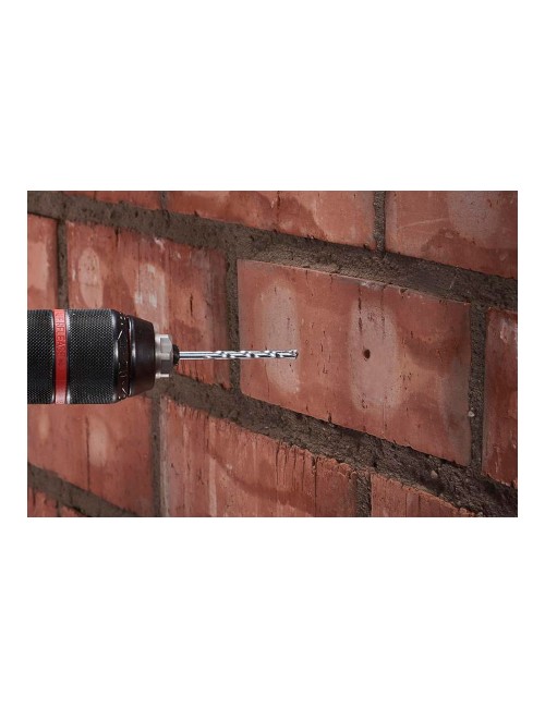 Brocas para metal, madera y piedra, juego 9 piezas