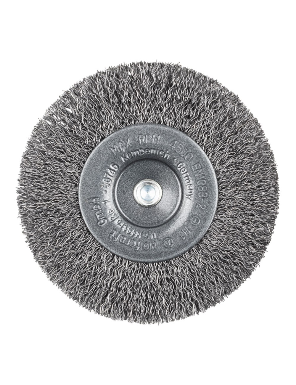 Cepillo de disco de alambre de acero ø100 x 16 mm