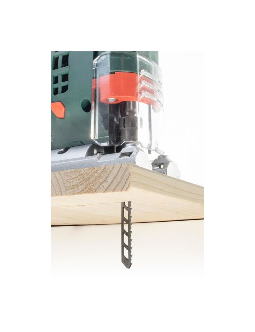 Hoja de sierra de calar hcs 100 mm, vástago t madera corte fino 2 uds