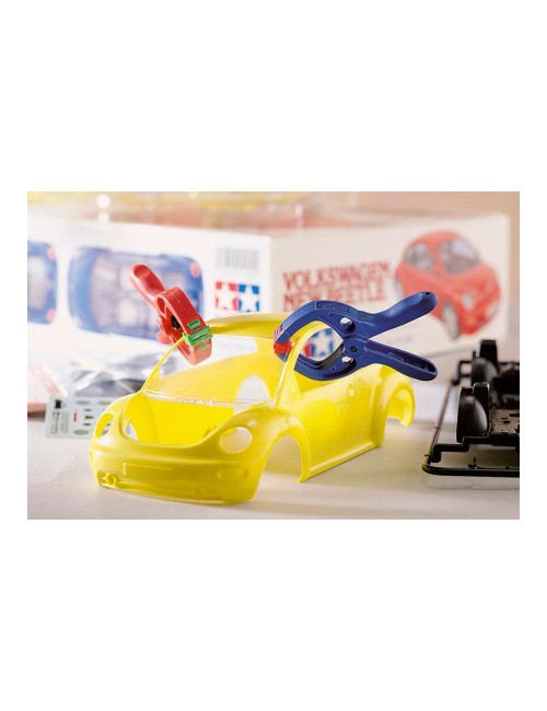 Pinza mini de resorte microfix s, 20 mm, 6 uds