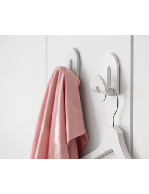 Colgador adhesivo calma blanco