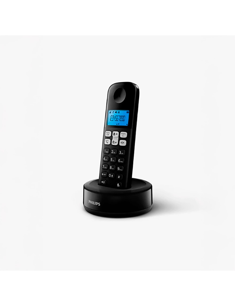 Teléfono fijo inalámbrico d161 negro