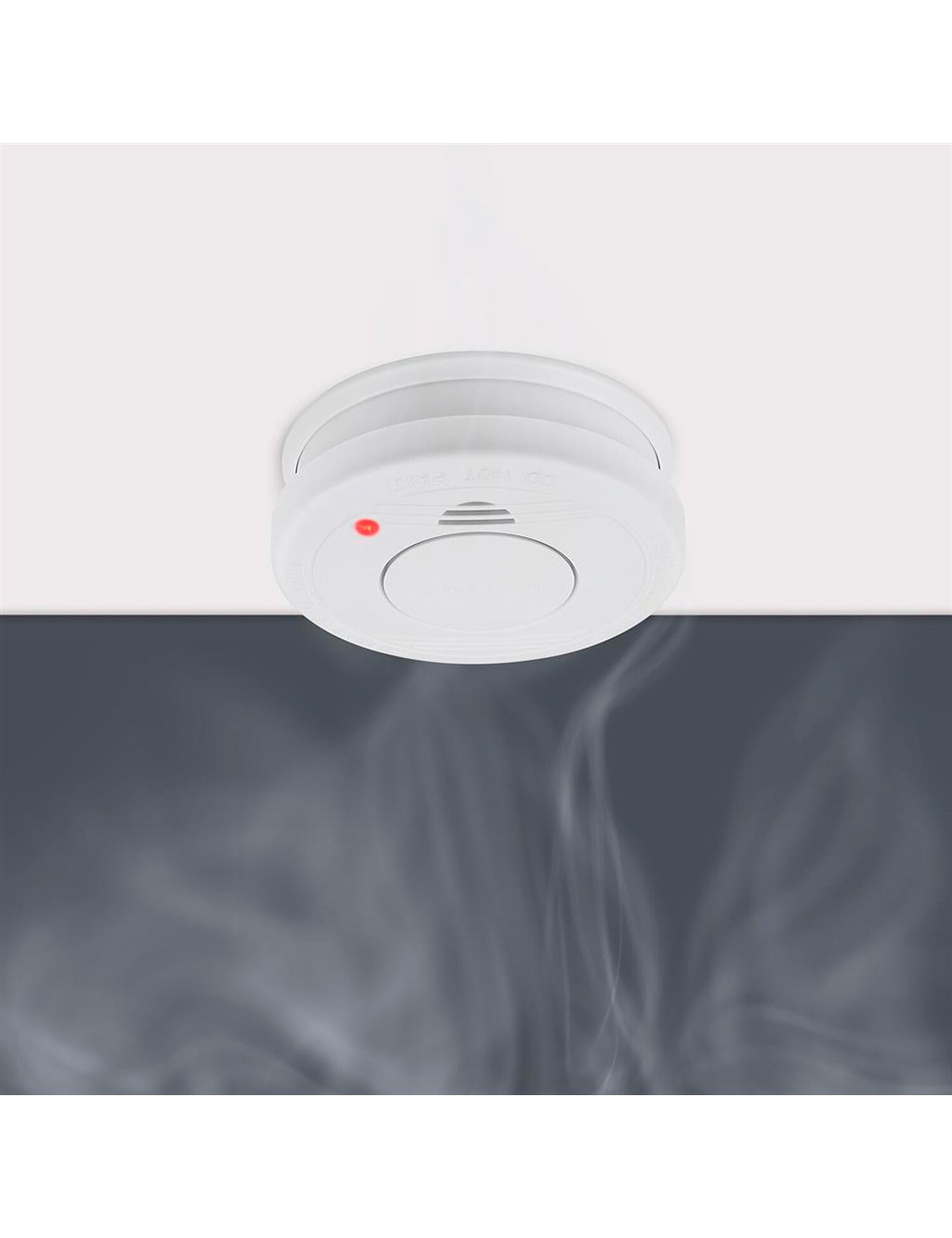 Detector de humo rm250 blanco ø10,5 x 3,5 cm