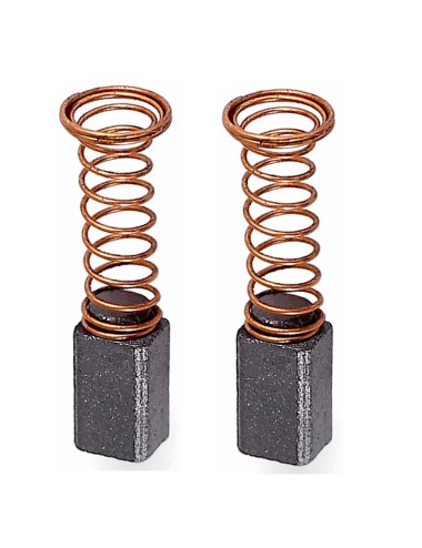 Escobillas de carbon 4,6 x 5,3 x 8 mm ref. 9608, 2 uds
