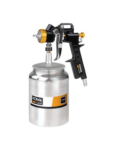 Pistola de pintura de succión