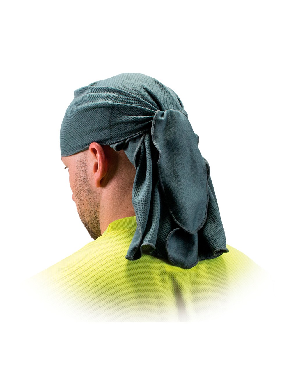 Bandana reutilizable refrescante cskt2 gris, 69 x 89 cm