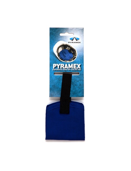 Almohadilla reutilizable refrescante para casco, azul